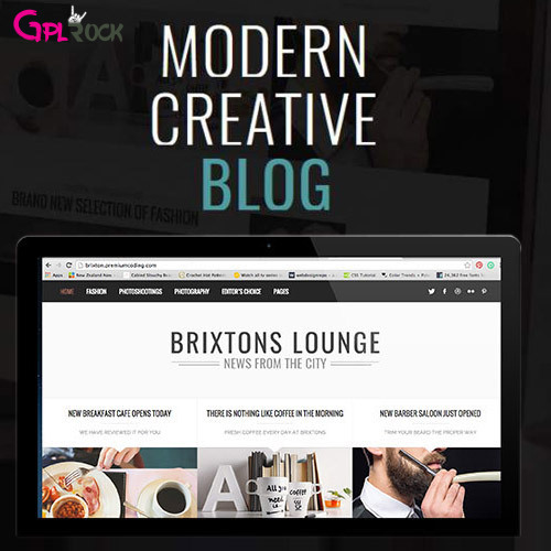 Brixton Blog – A Responsive WordPress Blog Theme