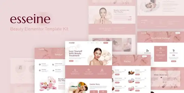 Essein – Beauty Spa Elementor Template Kit