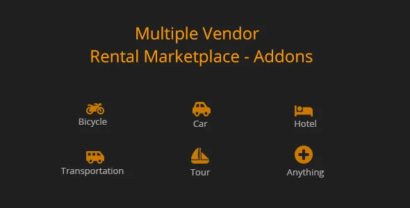 Multiple Vendor for Rental Marketplace in WooCommerce (add-ons)