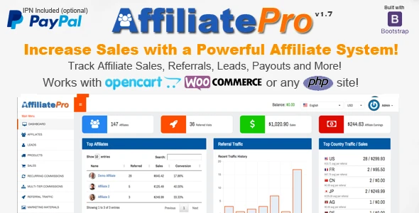 Affiliate Pro – Affiliate Management System