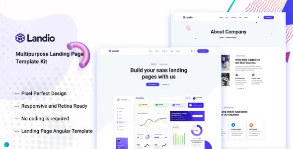 Landio – Multipurpose Elementor Template Kit