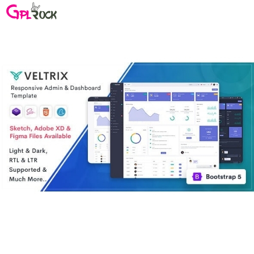 Veltrix – Admin & Dashboard Template
