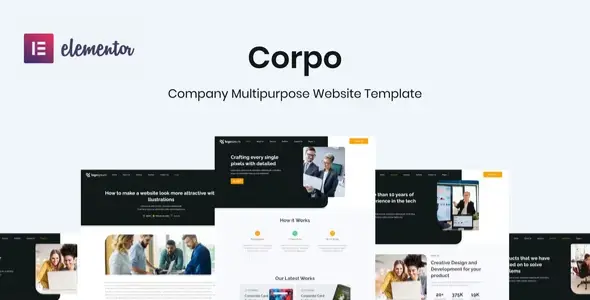 Corpo – Corporate Business Elementor Template Kit