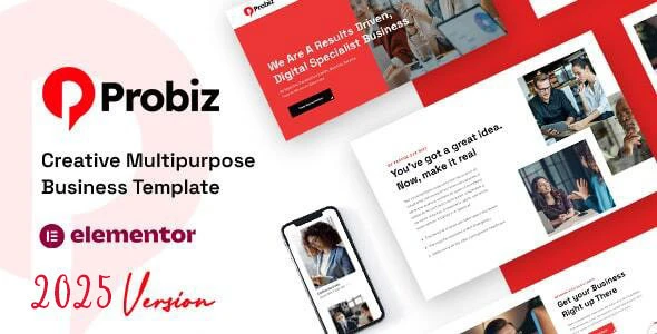 Probiz – Multipurpose Business and Corporate WordPress Theme