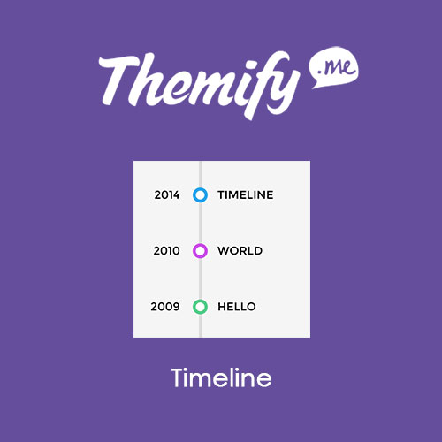 Themify Builder Timeline Addon