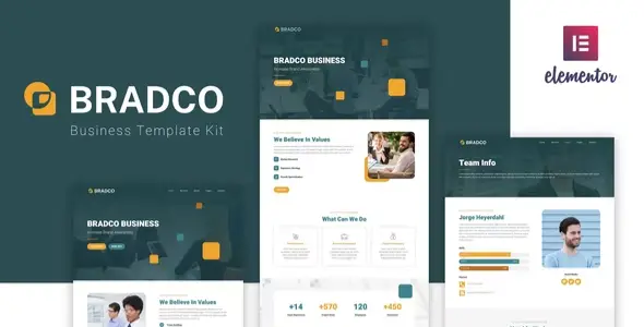 Bradco – Business Elementor Template Kit