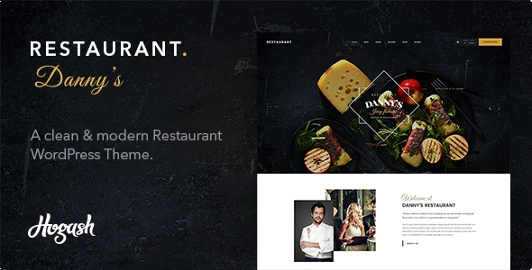 Dannys | Restaurant WordPress theme