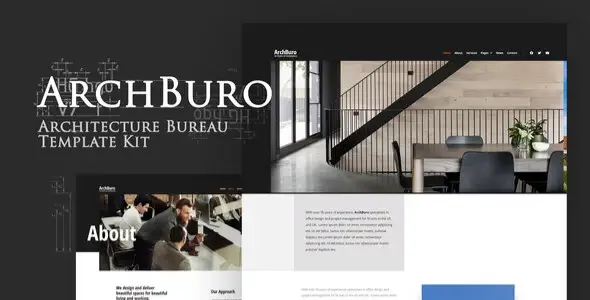 ArchBuro – Architecture Bureau Template Kit