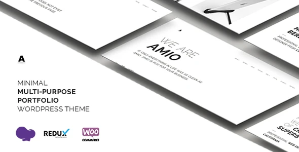 Amio – Minimal Multi-Purpose Portfolio WordPress Theme