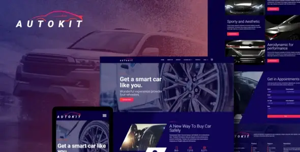 AutoKit – Auto Dealership & Car Listing Elementor Template Kit